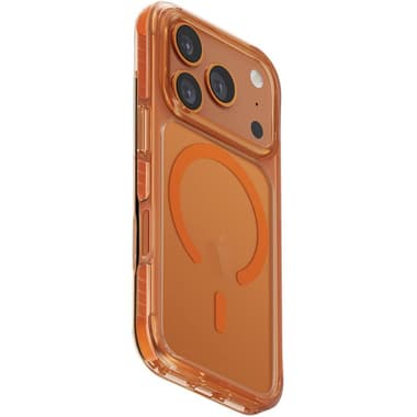 Uniq Combat Back Cover Mobile Case with MagSafe
for iPhone 17 Pro, Volt Orange