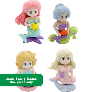 Roco Rubber Eraser
Mermaid - 4 Designs, Assorted, Color and Design May Vary
