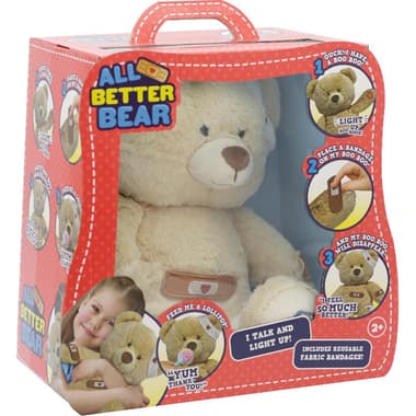 Toy Triangle All Better Bear Plush Toy
Brown, 3 Years and Above
