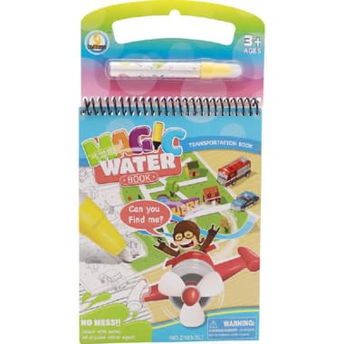 Hang Wing Magic Water Magic Water Book Transportation Arts and Crafts Learning Activity Set
English, 3 Years and Above