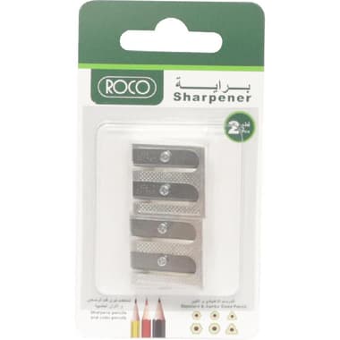 Roco Pocket Sharpener
2 Holes, Silver
