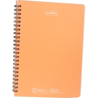 Roco Notebook
A5, 100 Sheets, Double Ruled (English), Peach