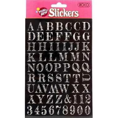 Roco Stickers
Decorative Letters