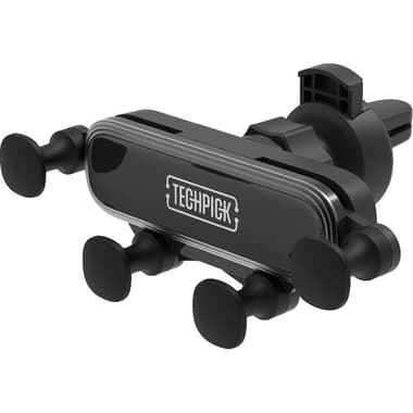 Techpick Slide Fit Car Mount Smartphone Car Accessory
Universal, for Most Devices, Black