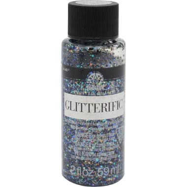 Plaid FolkArt Glitterific Acrylic Paint
Black Opal, 2.00 oz ( 56.83 ml )
