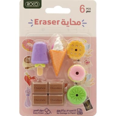 Roco Rubber Eraser
Romantic, Assorted Color