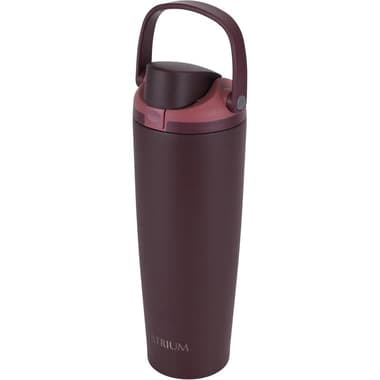 Atrium Tumbler
Stainless Steel Water Bottle with Straw and Push-Button Lid with Handle, Cold, 900.00 ml ( 1.58 pt ), Dark Slate Red