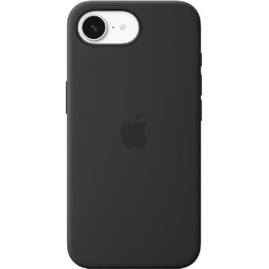 Apple Silicone Back Cover Mobile Case
for iPhone 16e, Black
