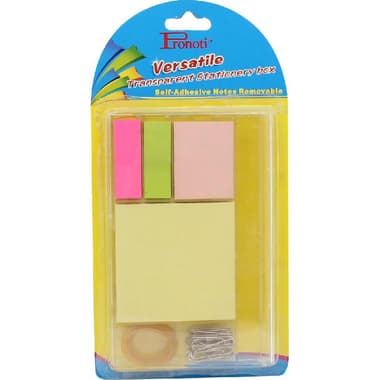 Pronoti Sticky Notes Assorted Pack
Accessory Box