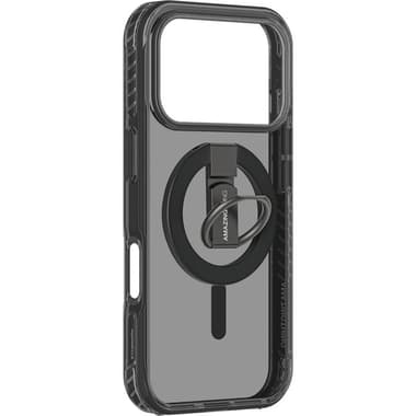 Amazing Thing Titan Pro Grip Back Cover Mobile Case with MagSafe
for iPhone 17 Pro Max, Titan Black