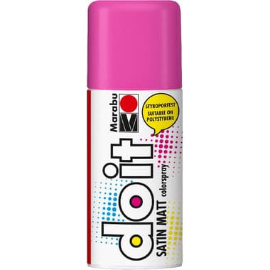 Marabu Do-it Satin Matt
Weatherproof Spray Paint, Rose Pink, 150.00 ml ( 5.28 oz )