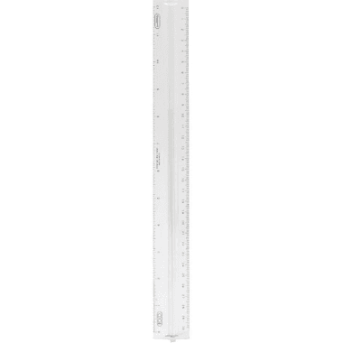 Finger Grip Ruler
12" (30 cm), Plastic