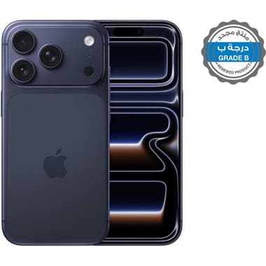 Renewed Grade B Apple iPhone 17 Pro
512 GB, Deep Blue, 5G