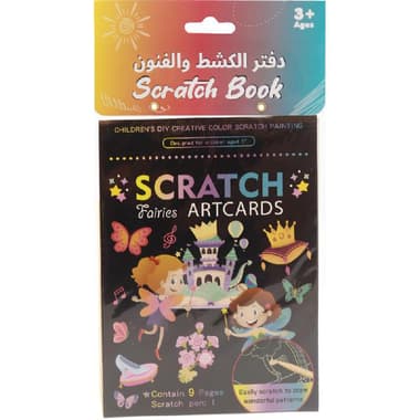 Hang Wing Scratch Fairies Art Cards
14 X 19 cm, Assorted Color