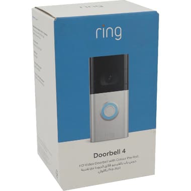RING Video Doorbell 4 Wi-Fi
Works with Amazon Alexa