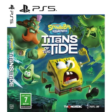 سبونج بوب سكوير بانتس: عمالقة المد (Titans Of the Tide)
ألعاب بلايستيشن 5, أكشن ومغامرة, اسطوانة بلوراي