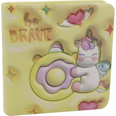 Roco Notebook
Unicorn, 9.5 X 10 cm, 96 Sheets, Single Ruled (Colored Pages), Yellow