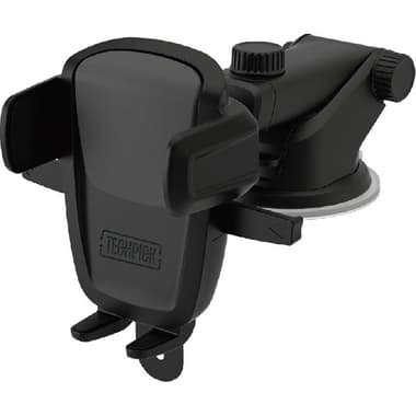 Techpick Car Mount Smartphone Car Accessory
for Smartphone 2.3" - 3.5" Screen Size, Black