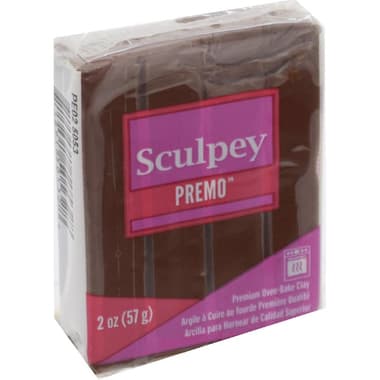 Sculpey Premo! Oven-Baked Polymer Clay
Burnt Umber