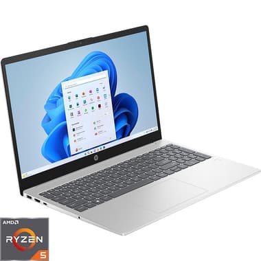 HP Notebook Laptop
15.6", AMD Ryzen 5, 8 GB RAM, 512 GB PCIe NVMe M.2 SSD, Windows 11 Home, AMD Radeon Graphics