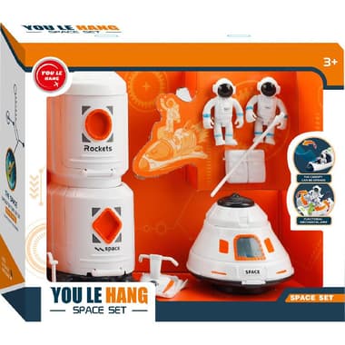 Space Station Set Playset
White, 3 Years and Above