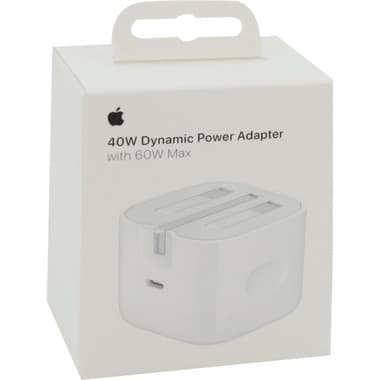 Apple 40W Dynamic Power Adapter
Single USB-C, White