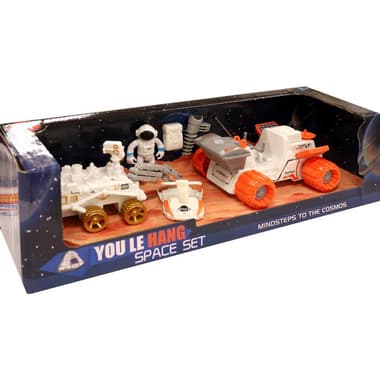 Space Toy Lunar Rover Set Playset
White, 3 Years and Above