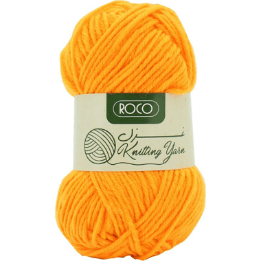 Roco Yarn
50 Grams, Orange/Yellow