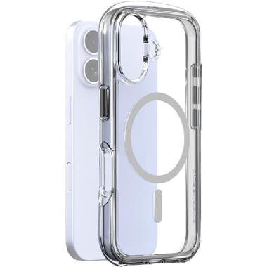 Araree DUPLE M AIR Back Cover Mobile Case with MagSafe
for iPhone 16, Light Grey