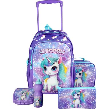 Roco Unicorn Trolley Bag with Accessory
Purple
