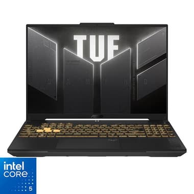 Asus TUF F16 Gaming Laptop
16", Intel Core 5, 16 GB RAM, 512 GB PCIe NVMe M.2 SSD, Windows 11 Home, NVIDIA GeForce 6 GB