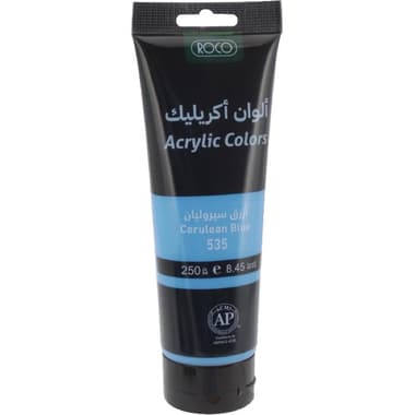 Roco Acrylic Color
Cerulean Blue, 250.00 ml ( 8.80 oz )