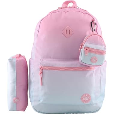 Atrium Abstract Backpack with Accessory
for 15" (Device), Gradient Green