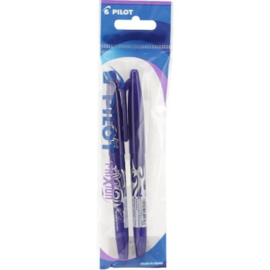 Pilot FriXion Erasable Pen
Blue Ink Color, 0.7 mm, Ballpoint, 2 Pieces