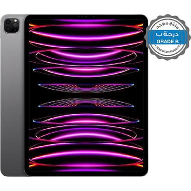 Renewed Grade B Apple iPad Pro 12.9 M2 2022
Tablet - Wi-Fi, 12.9", 512 GB, 8-core CPU, Space Grey