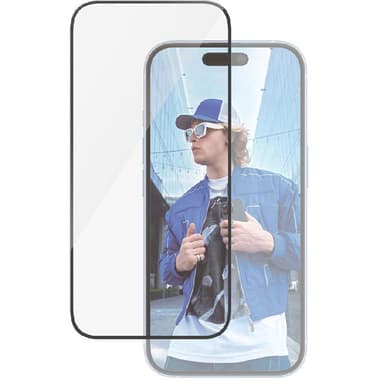 بانزر جلاس ألترا وايد فيت واقي شاشة للهاتف الذكي
متوافق مع آيفون 16, غلاف مقوى, شفاف