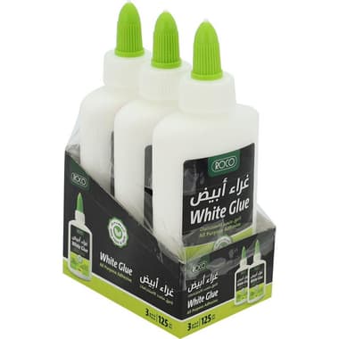 Roco White Glue
125.10 ml ( 4.40 oz ), .46 kg ( 1.01 lb ), White