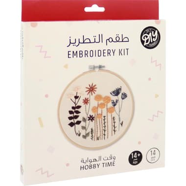 Cross Stitch
Flower Design 1, Assorted Color