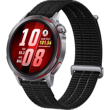 HUAWEI Watch GT Runner 2 Smartwatch
GPS, 1.32", Black Titanium Alloy, Black Air Woven Strap, One Size