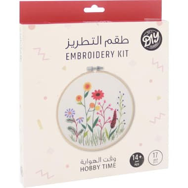 Cross Stitch
Flower Design, Assorted Color