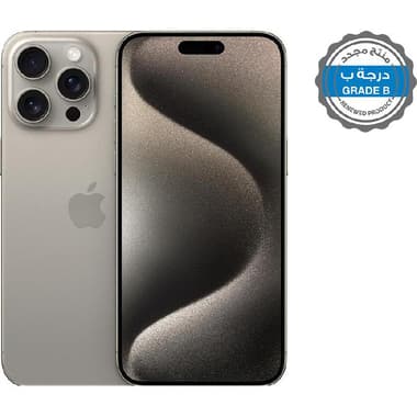 Renewed Grade B Apple iPhone 15 Pro Max
1 TB, Natural Titanium, 5G