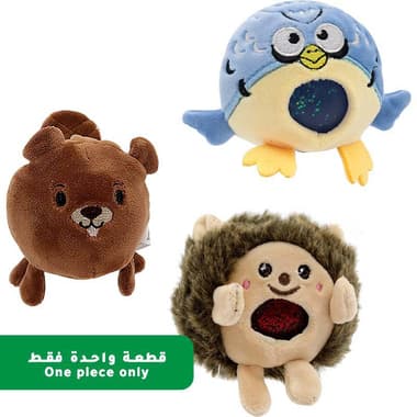 Plush Ball Jellies Monster Squishy Plush Toy
Assorted Color, 3 Years and Above, Color and Design May Vary