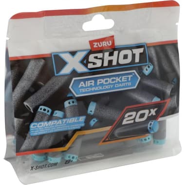 Zuru X-SHOT Excel Air Pocket Technology - Foam Dart Refill Play Weapons
Assorted Color, 8 Years and Above