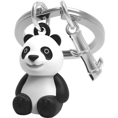 Meta(l)morphose Panda Keychain
Black/White