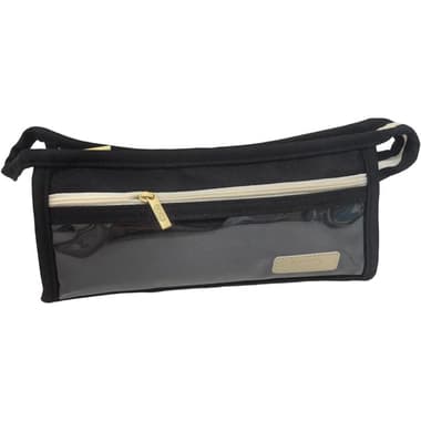Roco Soft Pencil Case
Plain Color with Printed Logo, Front Pocket, Black