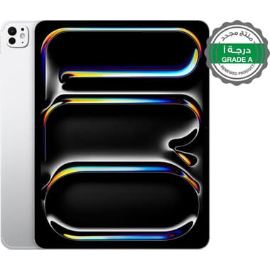 Renewed Grade A Apple iPad Pro 13 M5 2025
Tablet - 5G, 13", 256 GB, 9-core CPU, Silver