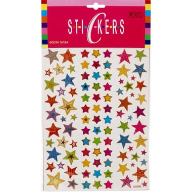 Roco Twin Seven Stickers
Golden Outline - Star, 72 Pieces