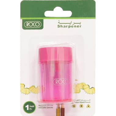 Roco Pocket Sharpener
Single Hole, Pink
