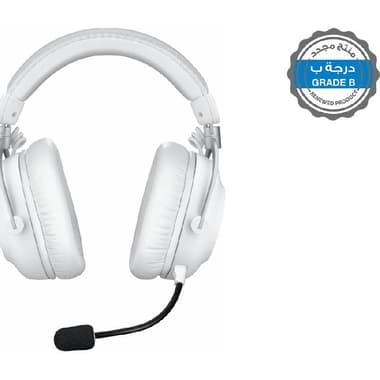 Renewed Grade B Logitech PRO X 2 LIGHTSPEED Gaming Headset
Wireless, USB, Detachable Microphone, White