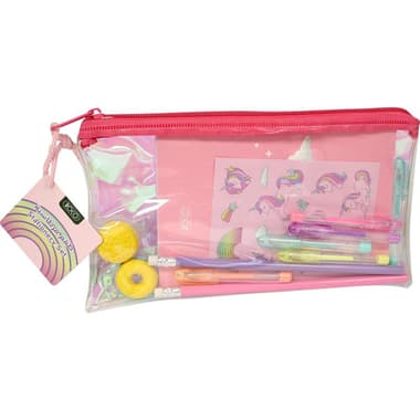 Roco Unicorn Stationery Set
12 Pieces, Pink